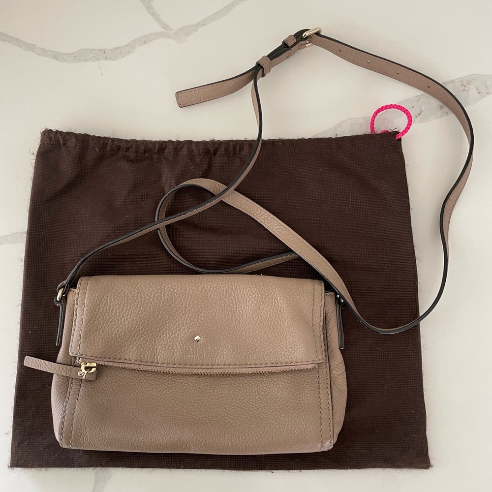 Kate Spade Beige Crossbody Bag